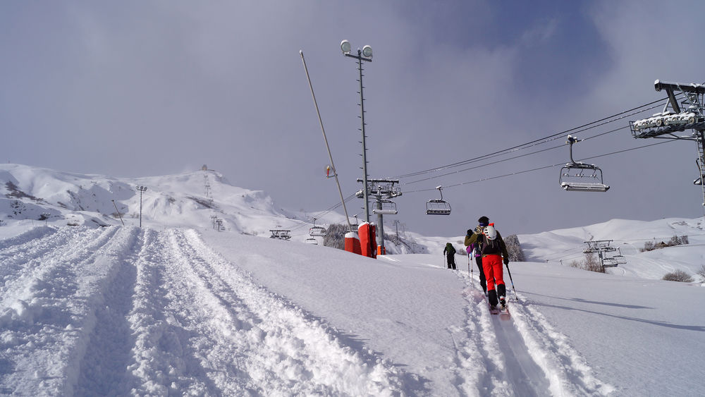 Ski de randonnée à La Toussuire
