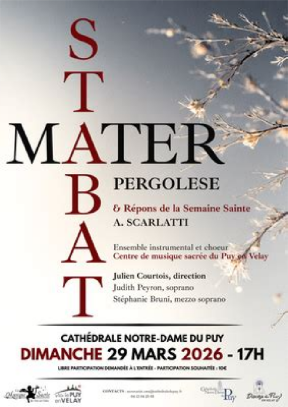Concert : Le Stabat Mater de Pergolèse