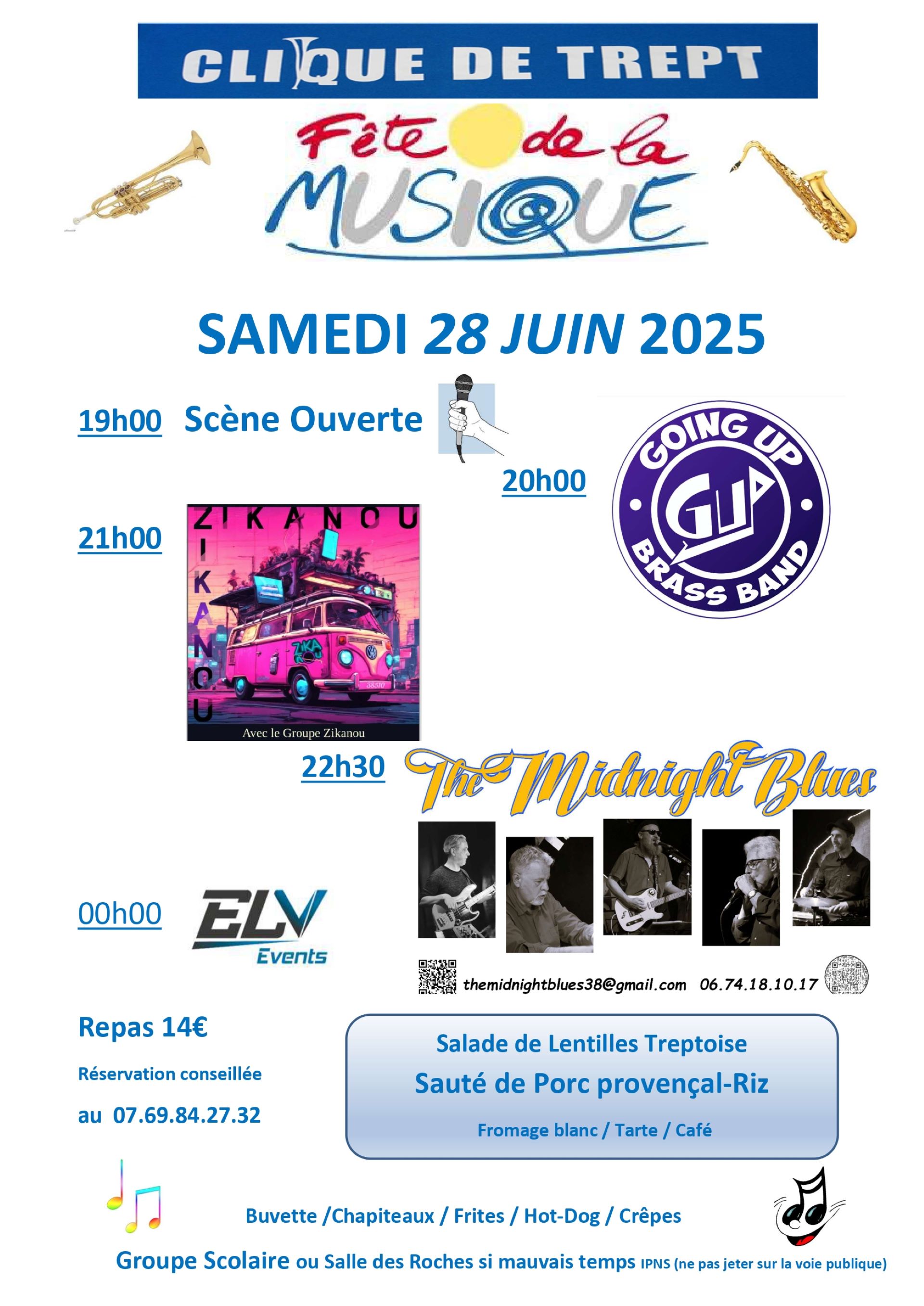 Fête de la musique à Trept-Office de Tourisme des Balcons du Dauphiné