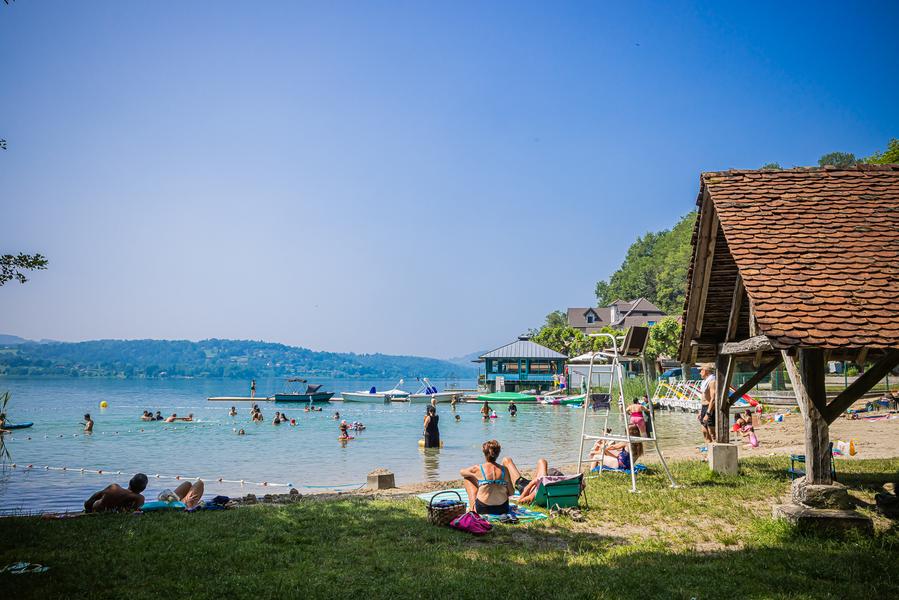 Plage d'Aiguebelette-le-Lac