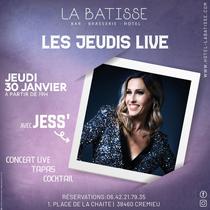 Les jeudis live de La Batisse : Jess'_Crémieu - Balcons du Dauphiné