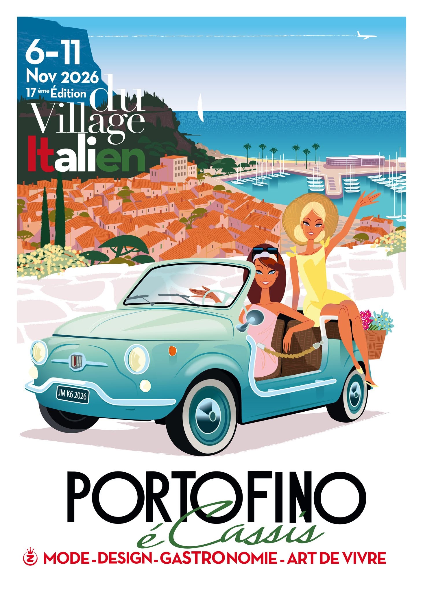Marché italien - Portofino è Cassis