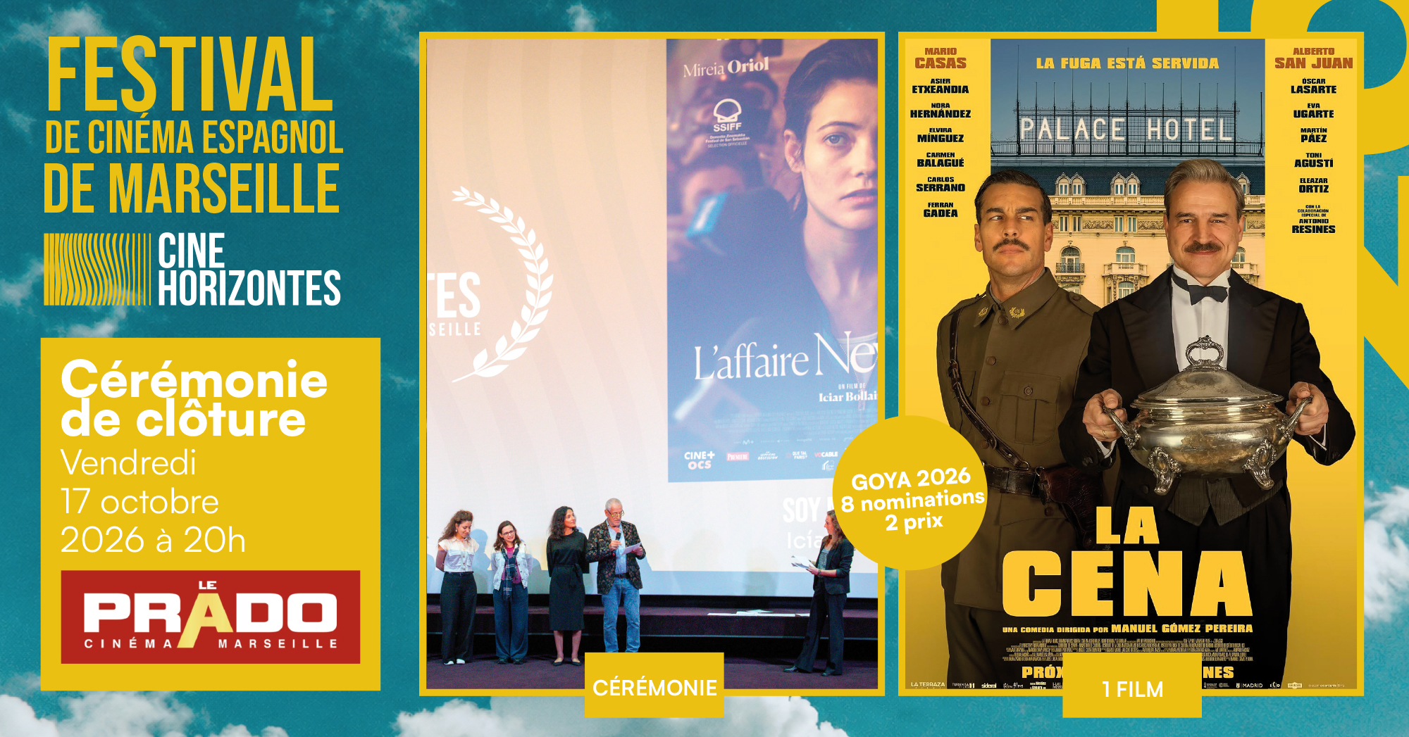 Cérémonie de clôture - CinéHorizontes - un grand film récompensé aux Goyas 2026