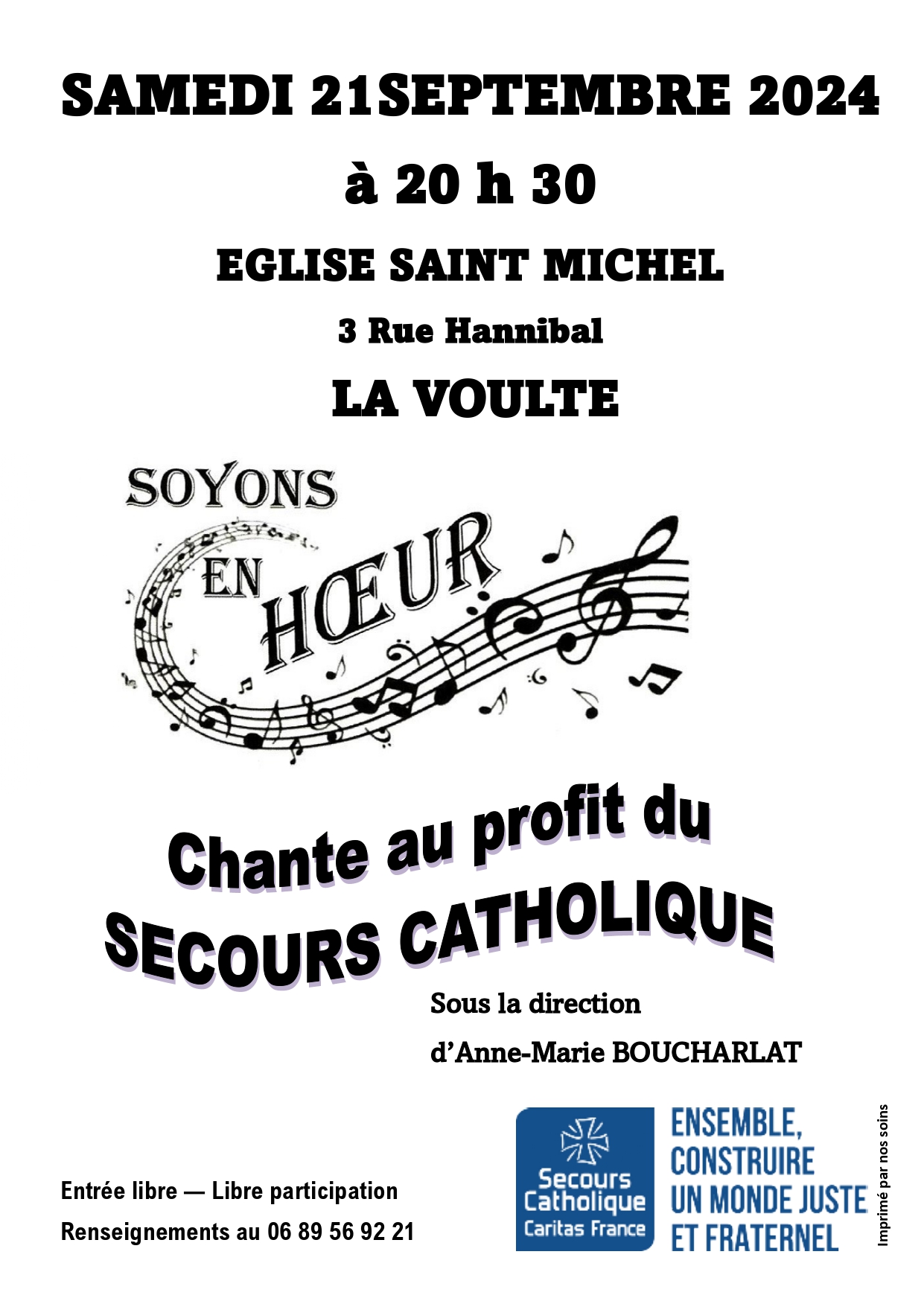 Rendez-vous futés ! : Concert Soyons en choeur