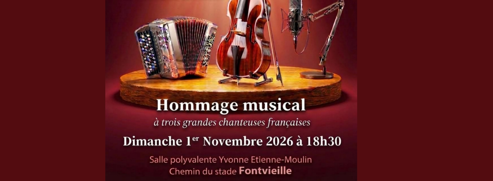 Hommage Musical par les 'Dames de Coeur' - Salle Polyvalente de Fontvieille