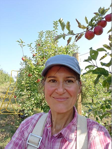 Portrait de la cultivatrice