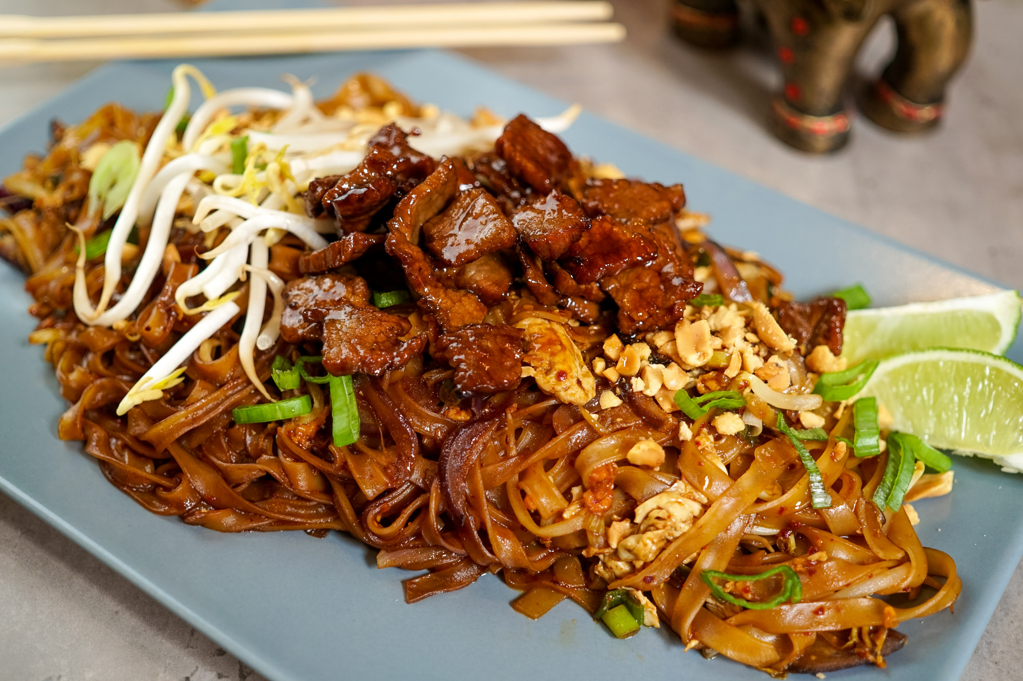 Repas pad thaï