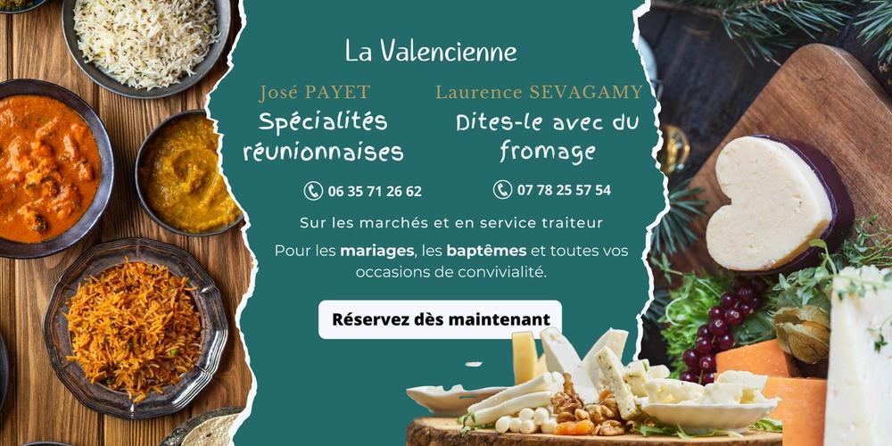 José Payet, spécialités réunionnaises / La Valencienne