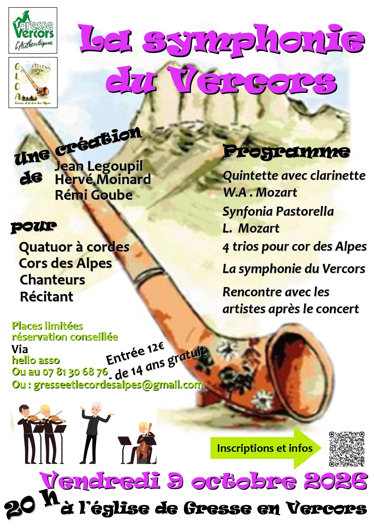 Concert - La symphonie du Vercors
