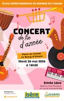 Concert de fin d'année de l'école de musique_Le Bourg-d'Oisans