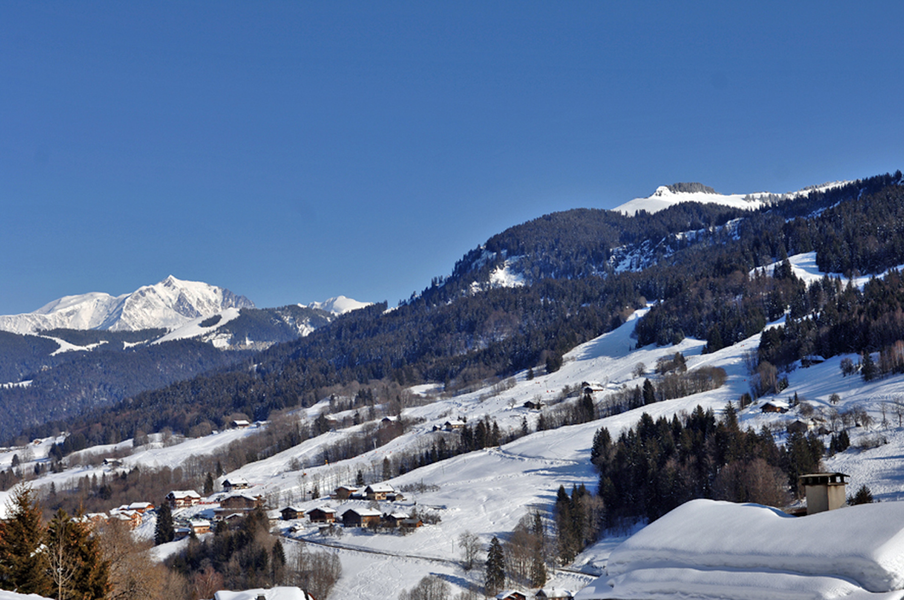 Les Evettes depuis Flumet