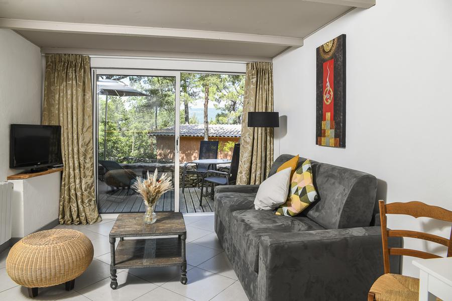 Domaine du Val de Sault duplex salon