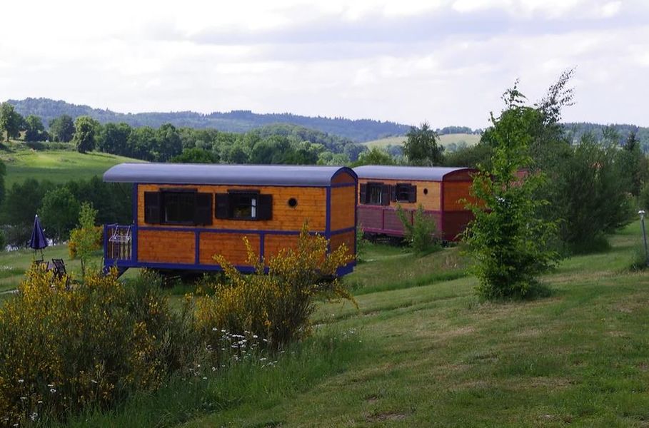 Les roulottes - Les Roulottes et Cabanes du Livradois
