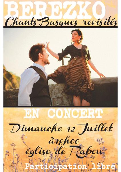 Concert avec le duo Berezko