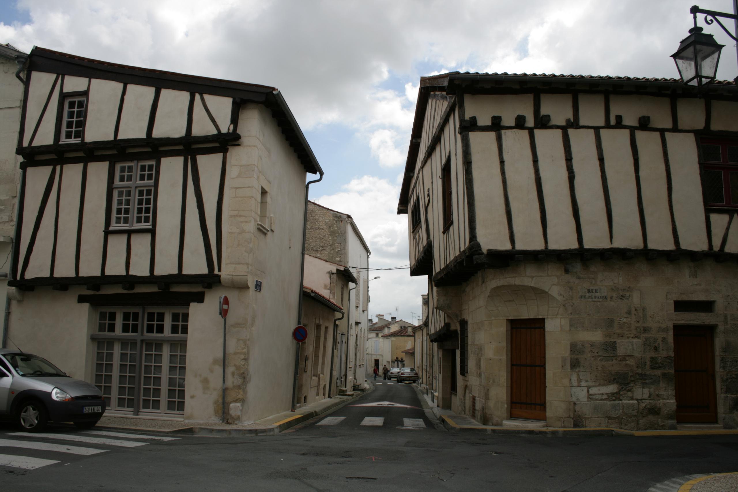 Maison à pan de bois