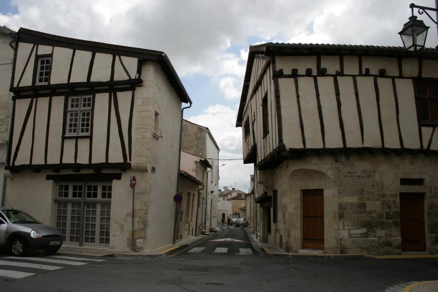 Maison à pan de bois