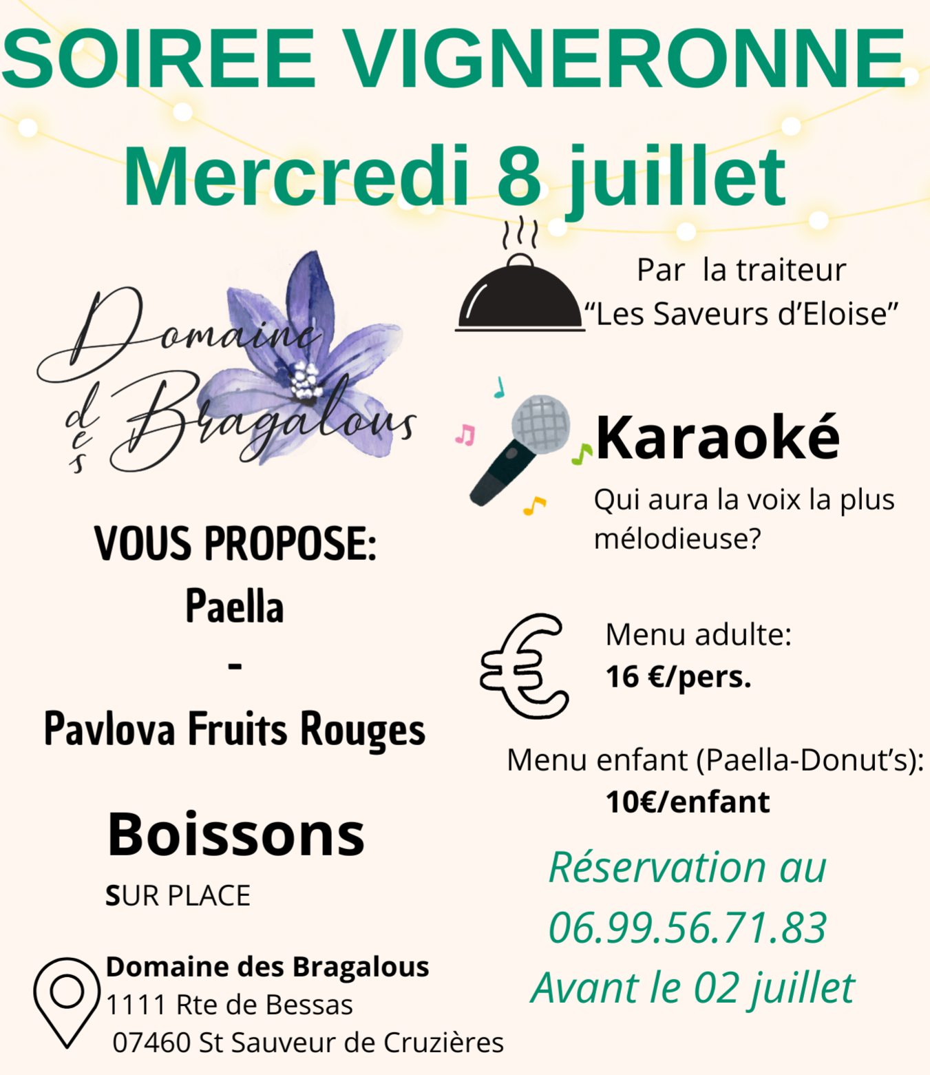 Soirée Vigneronne et Karaoké