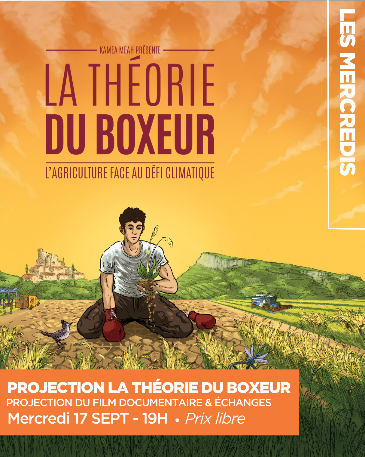 Projection du film "la théorie du boxeur"