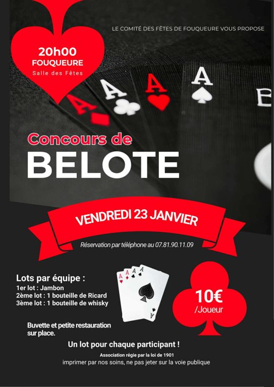 Concours de belote_Fouqueure