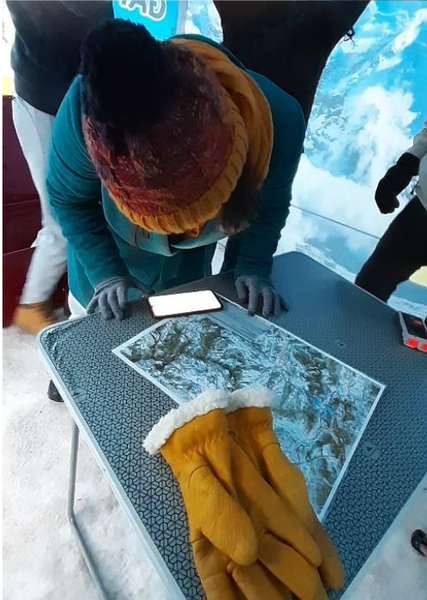 Atelier jeux cartographie/nivologie_Vallouise-Pelvoux