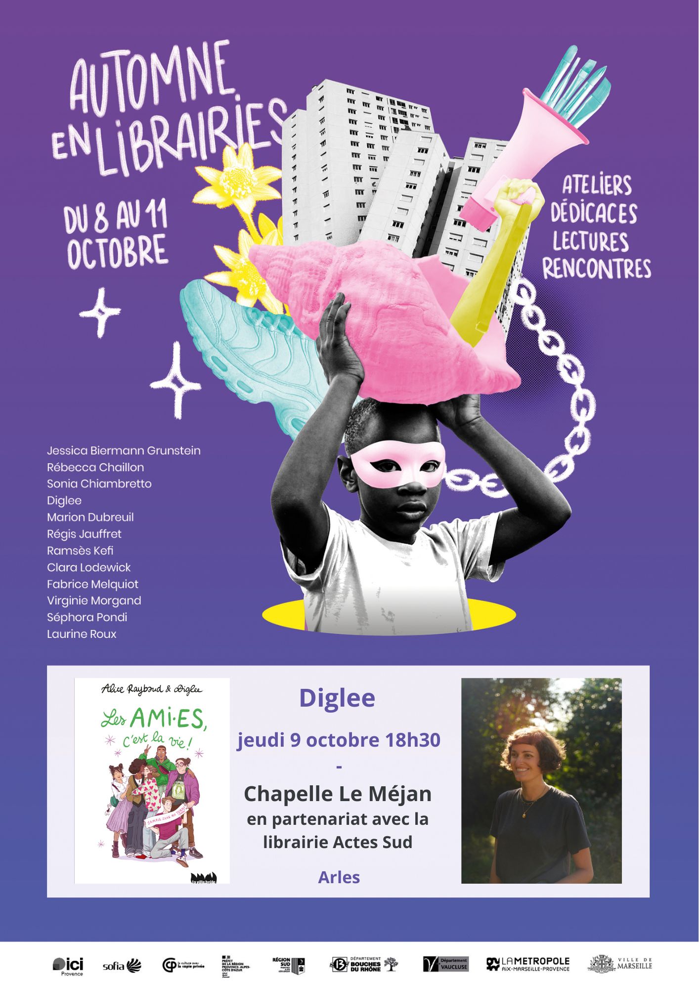 Automne en Librairies avec Diglee au Méjan