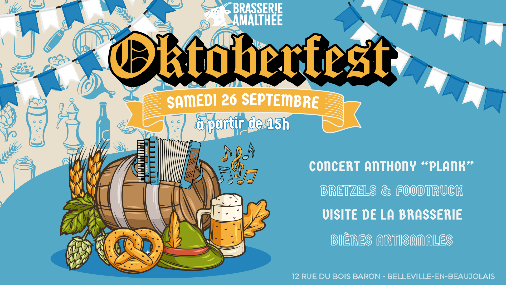 Oktoberfest à la Brasserie Amalthée