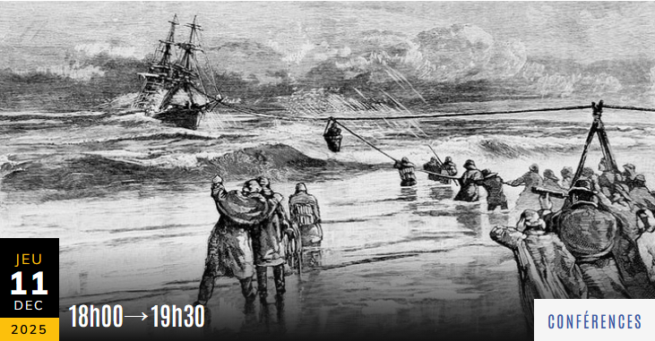 Conférence - Le sauvetage en mer de l'Antiquité aux Abeilles