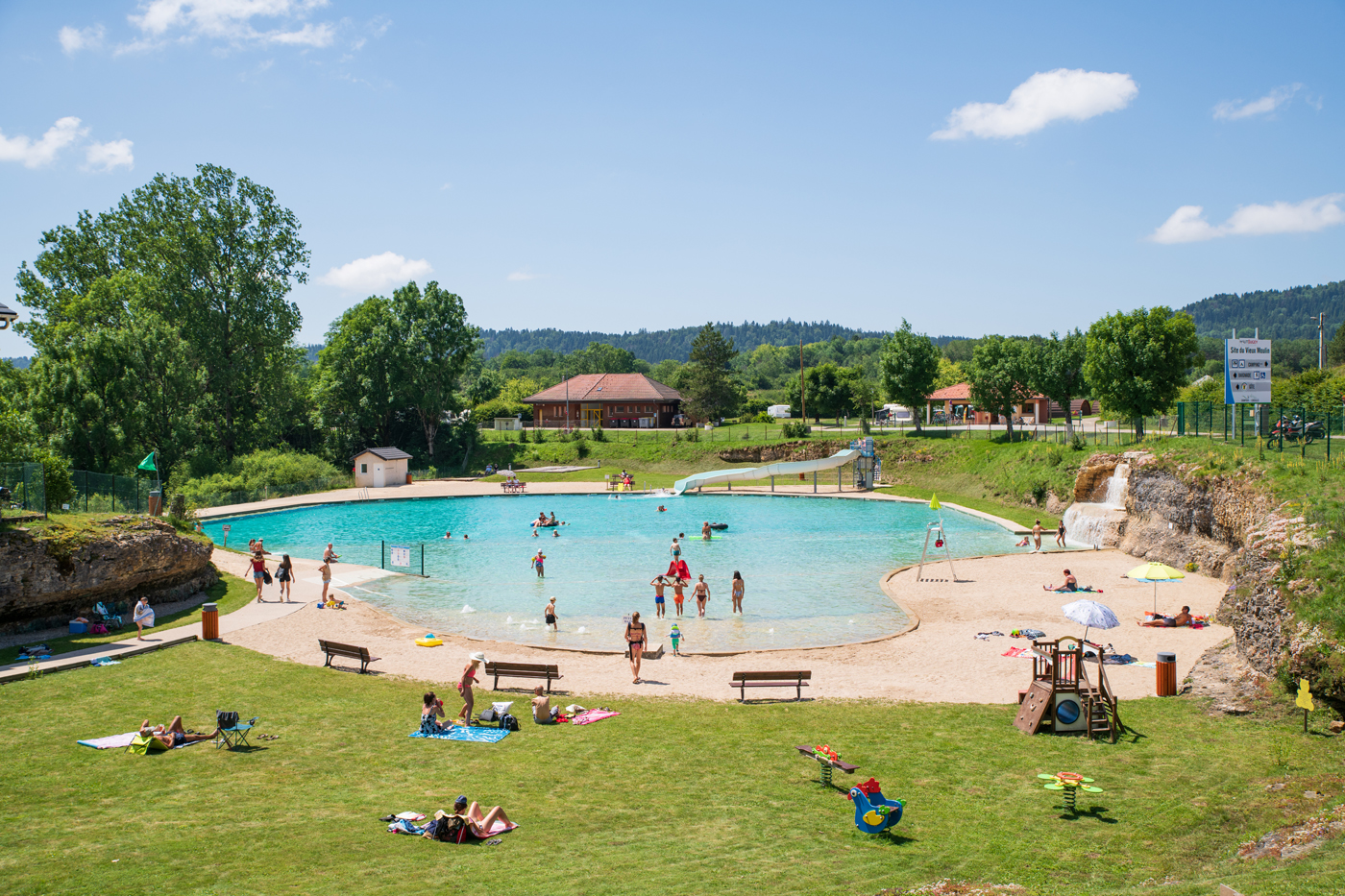 Baignade en plein air  Champdor