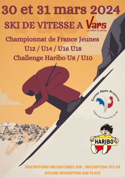 Challenge Haribo / Championnat de France Jeunes de ski de vitesse