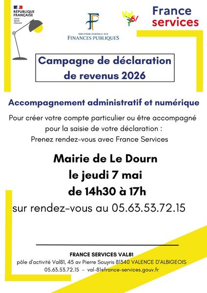 Permanence au Dourn - France Services Val81