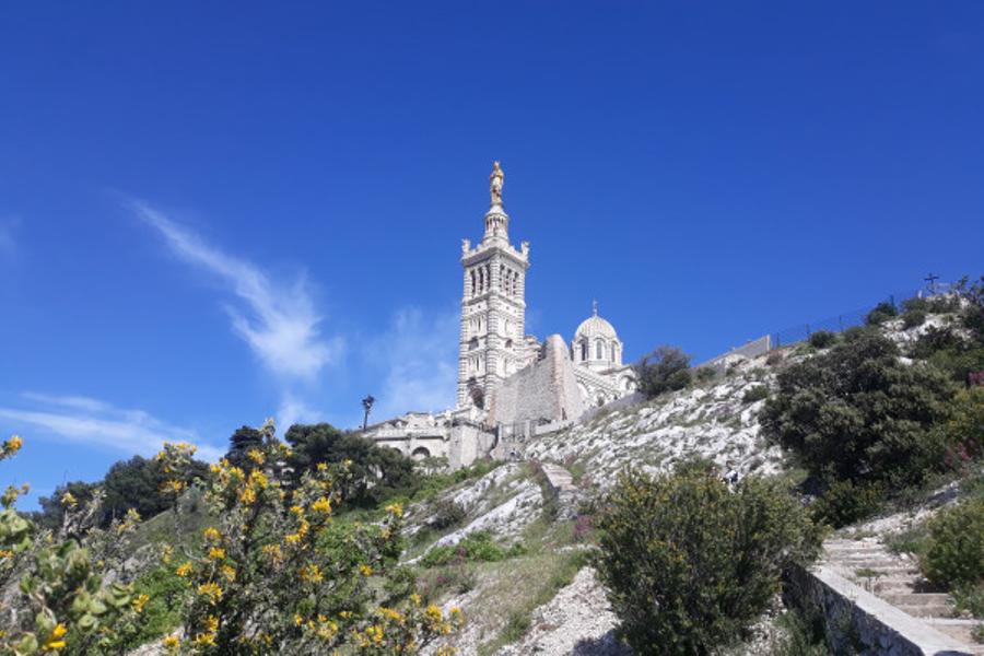 Randonnée/jeu de pistes autour de Notre-Dame de la Garde