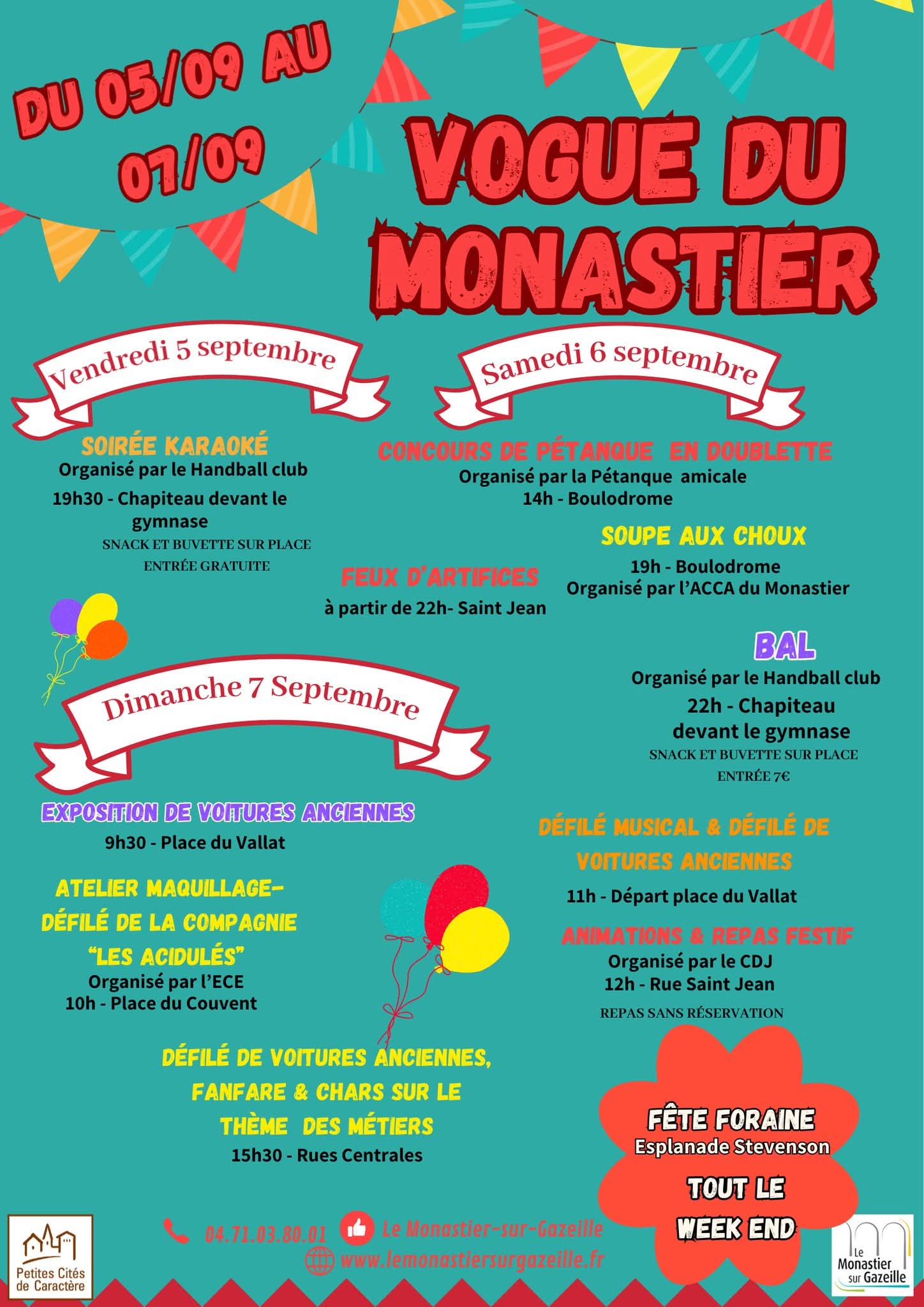 Vogue du Monastier sur Gazeille