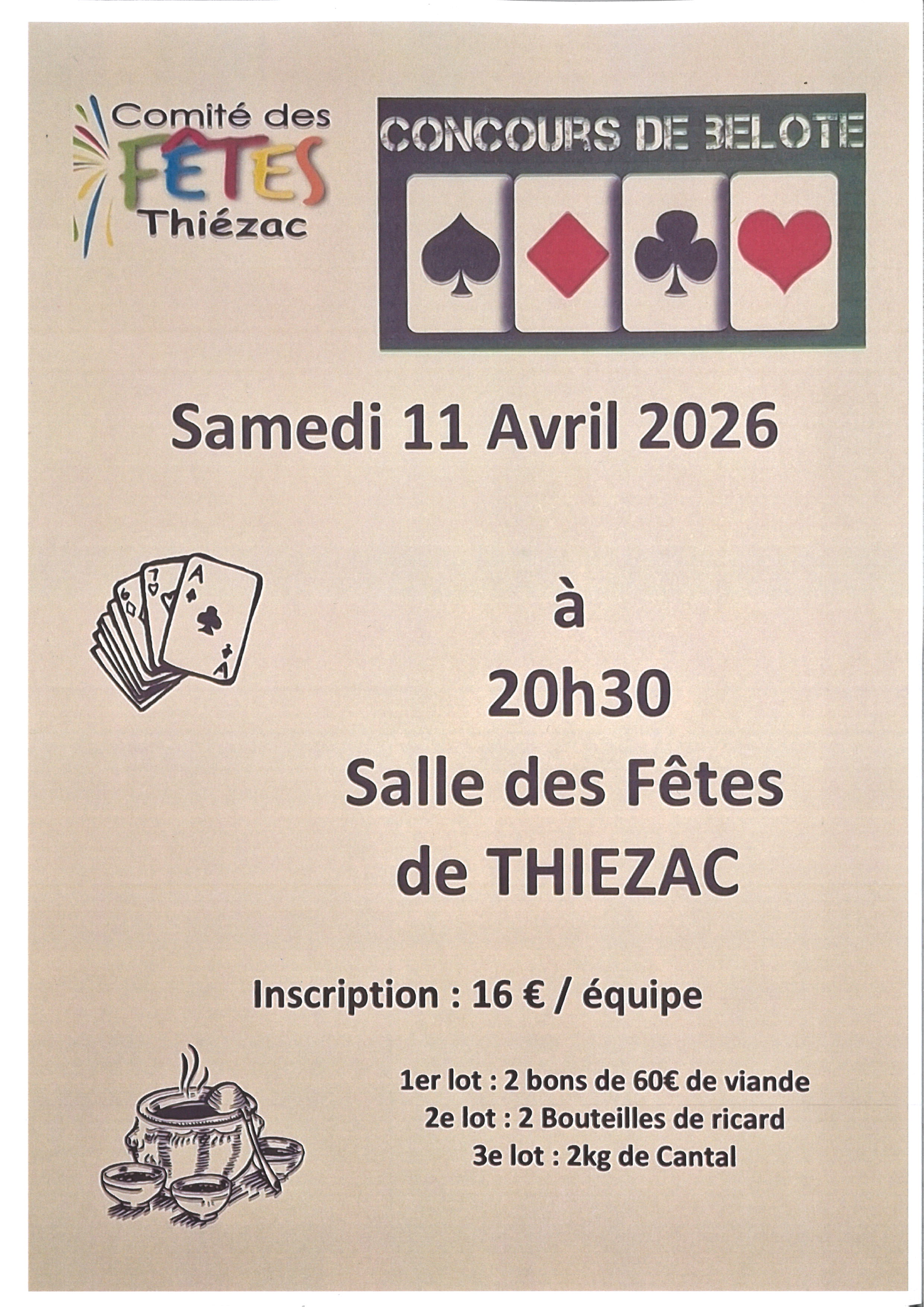 Concours de belote