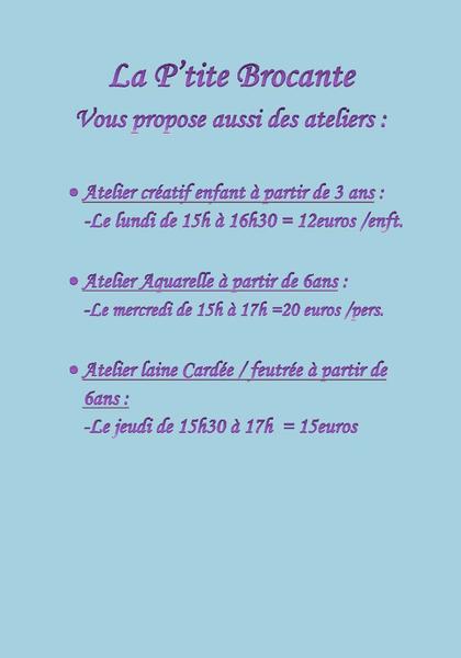 Atelier créatif pour enfants : Souvenir de vacances