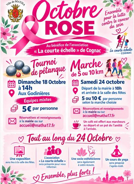 Marche - Octobre Rose