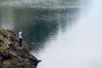 Photo pêcheur aux lacs Robert