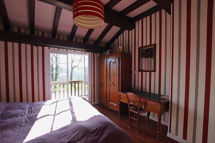La Prunelière- Petit bois - Le Bez - Gîtes de France Sud - chambre
