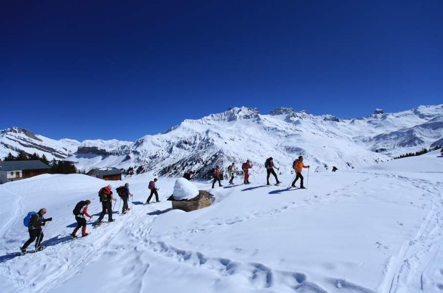 Randonnée raquettes hiver Beaufortain Randonnée