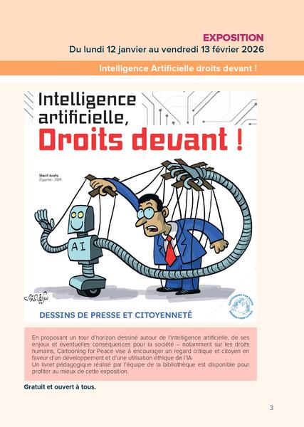 Exposition Intelligence Artificielle Droits devant !
