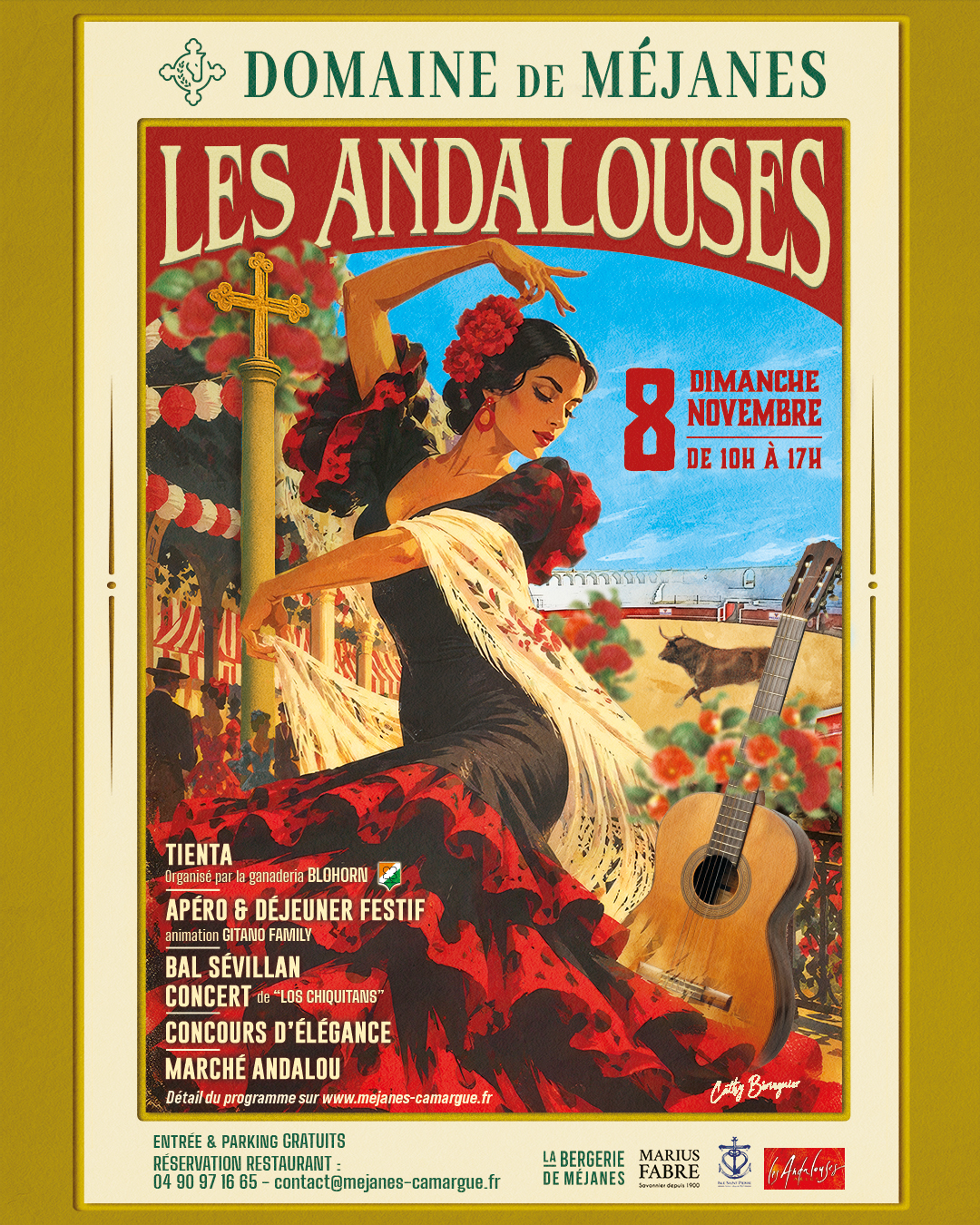 Les Andalouses au Domaine de Méjanes