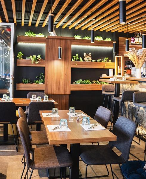 Photo de l'intérieur du restaurant