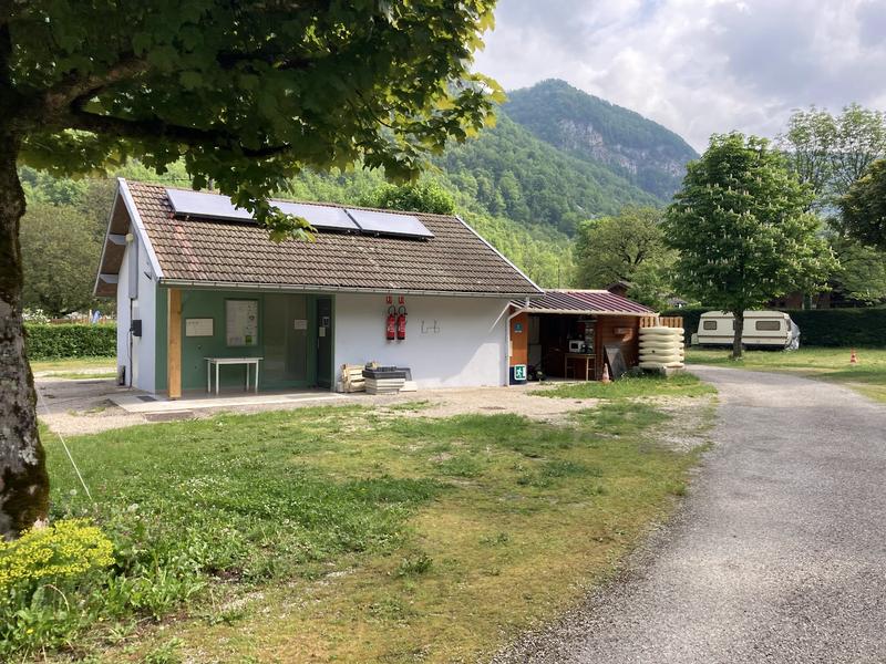 Sanitaires du camping