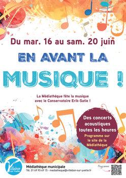 La Médiathèque fête la musique !