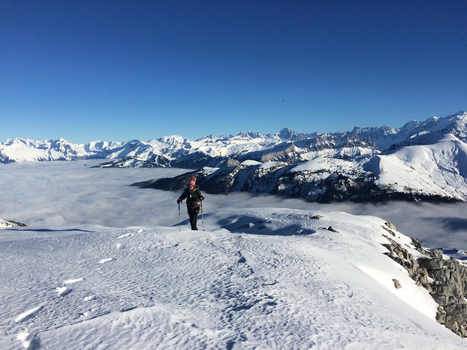 Snowshoes outing - Chamonix