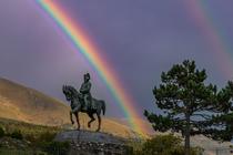 Laffrey, Statue et route Napoléon - B.Bodin