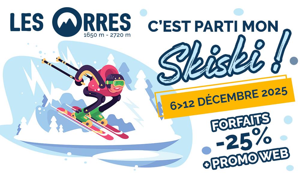 Ouverture hiver : C'est parti mon Skiski !_Les Orres - © Ouverture hiver : C'est parti mon Skiski !_Les Orres Ouverture hiver : C'est parti mon Skiski !_Les Orres - © Ouverture hiver : C'est parti mon Skiski !_Les Orres