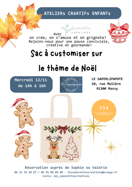 Atelier créatif enfants 
