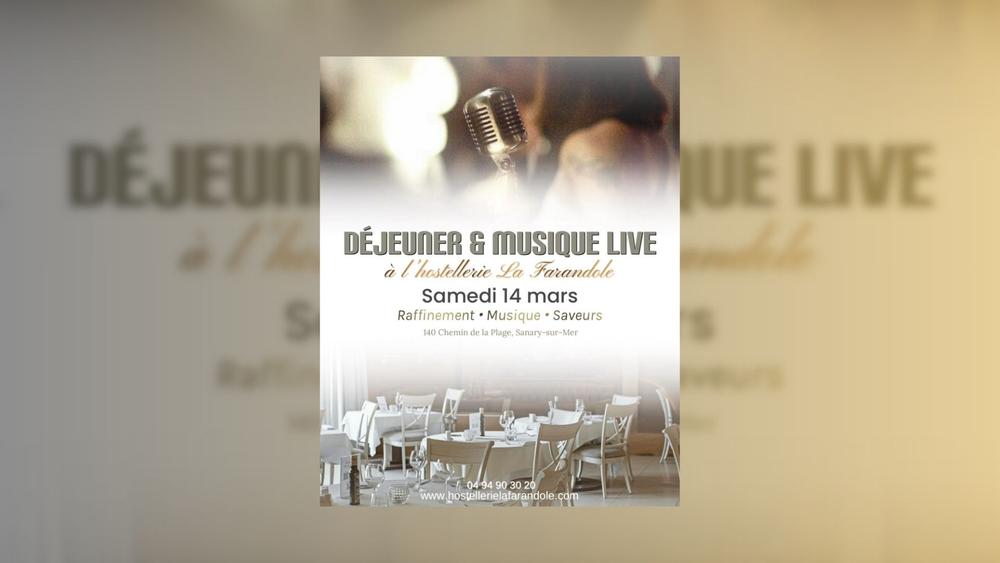 Déjeuner & Musique Live à lHostellerie La Farandole_Sanary-sur-Mer