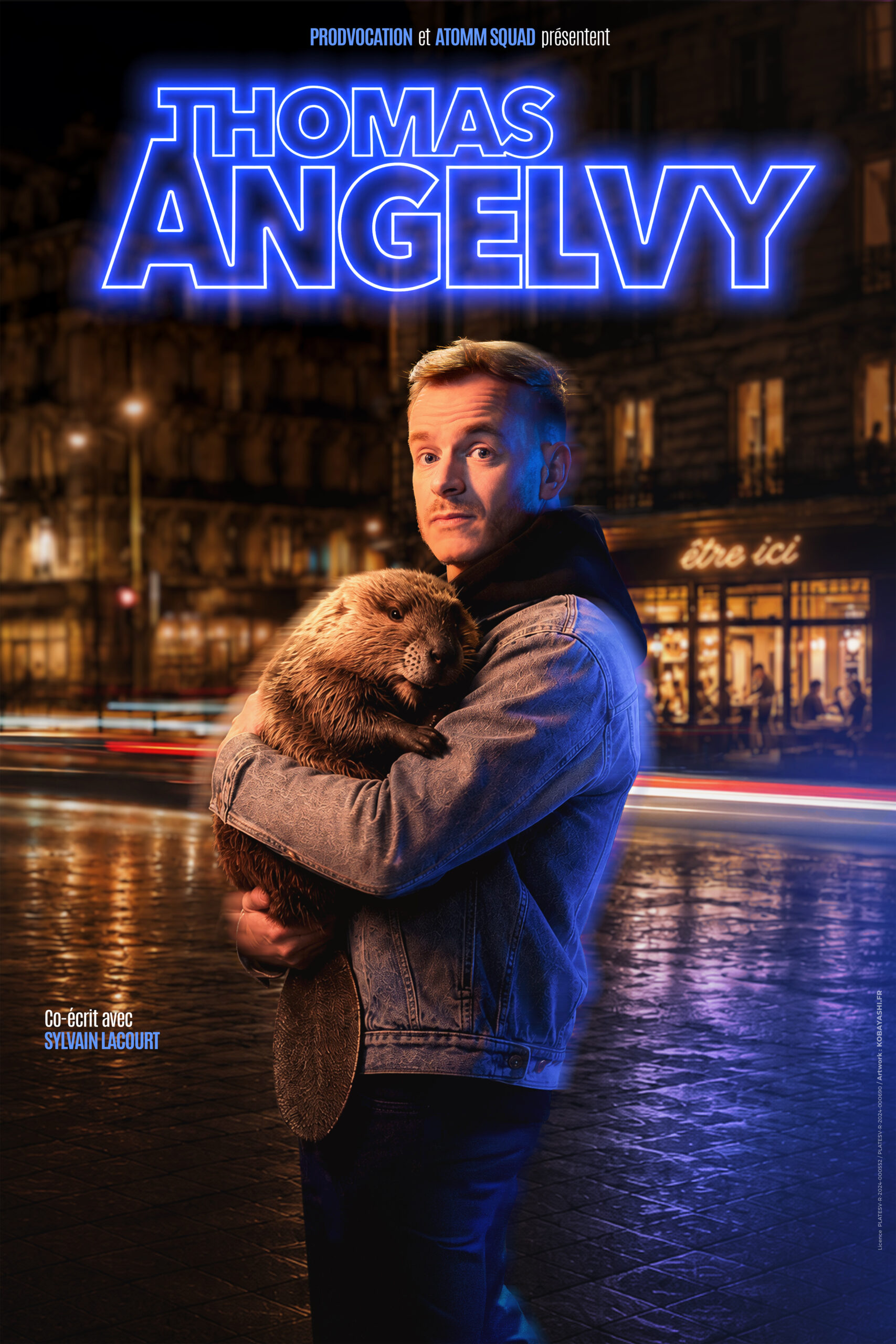 Être ici - Thomas Angelvy