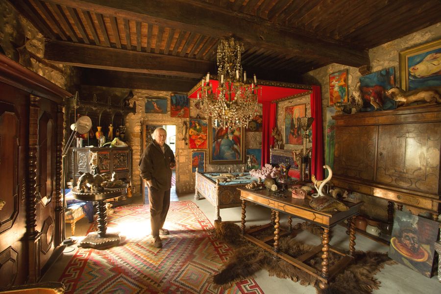 Fabras - Château du Pin  2 - Cabinet de curiosités